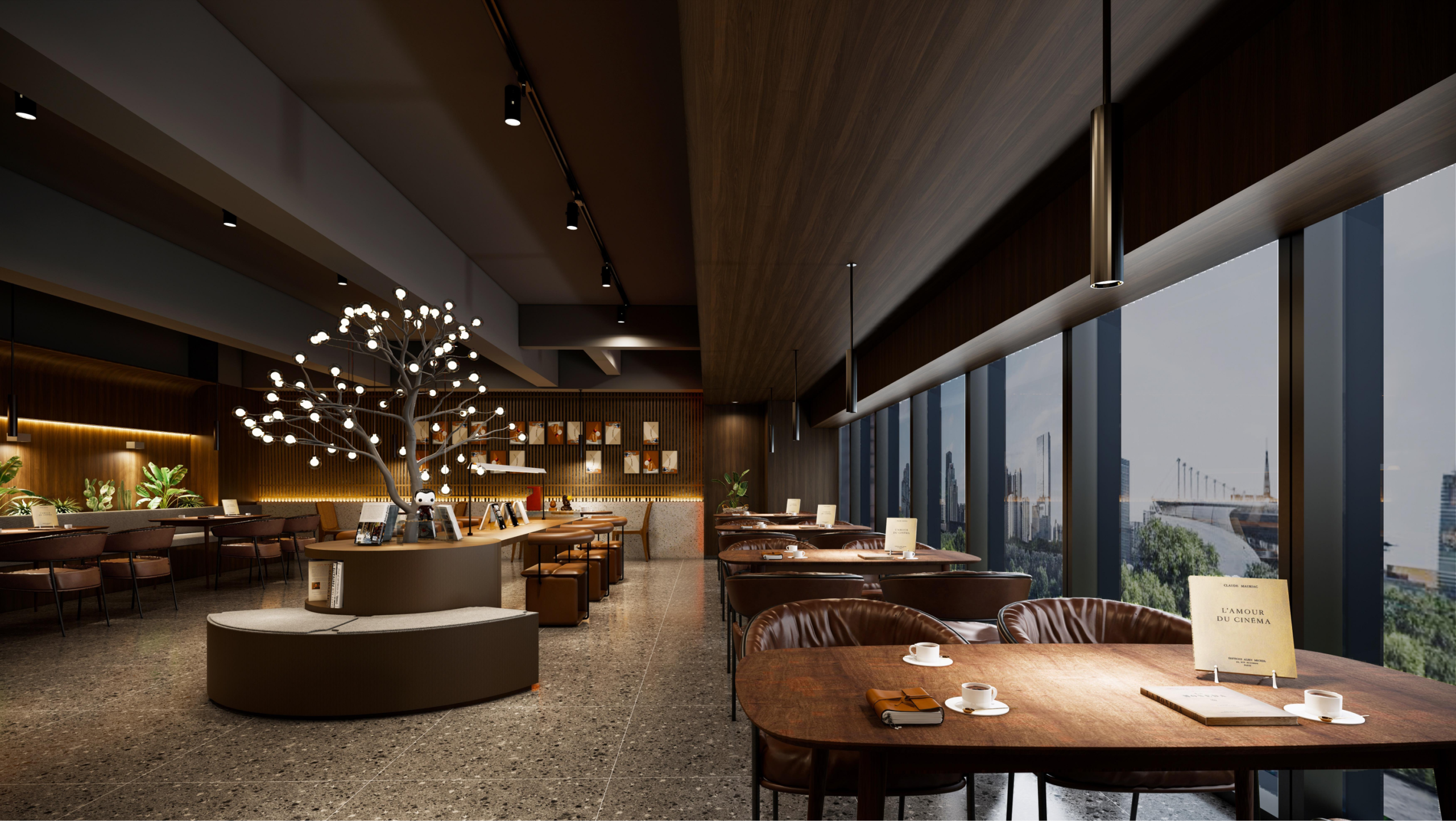 開放式辦公空間